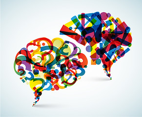 Image showing Questions and Answers - abstract illustration