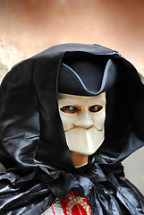 Image showing Doll in mouthless mask