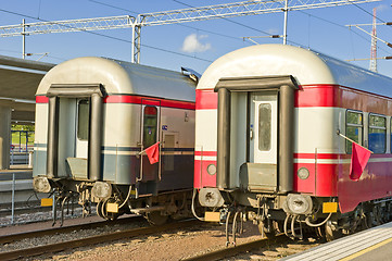 Image showing Railway cars