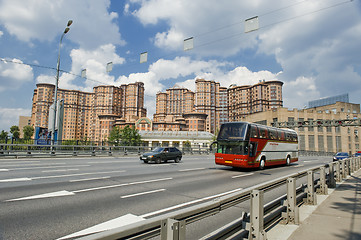 Image showing Moscow traffic