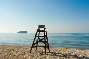 Image showing Lifeguard seat