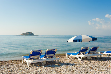 Image showing Beach scene