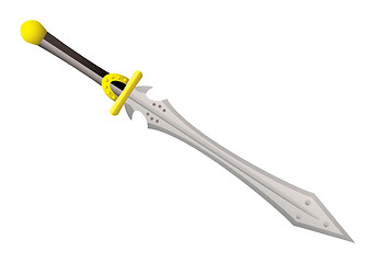 Image showing Big sword