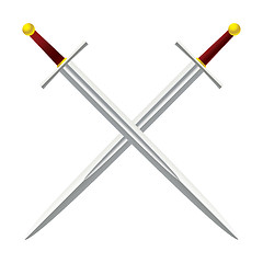 Image showing Cross Sword