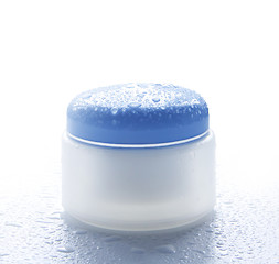 Image showing Cosmetic cream for skin care