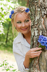 Image showing Shot of beautiful woman