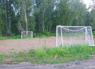 Image showing soccer field