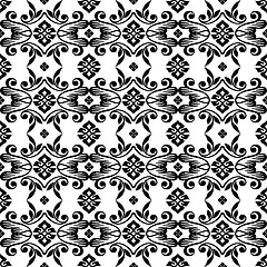 Image showing  beautiful seamless floral pattern 