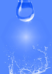 Image showing Water drops