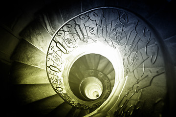 Image showing Spiral staircase

