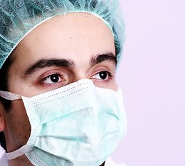 Image showing Portrait of a young doctor.