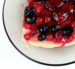 Image showing Strawberry tart