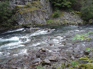 Image showing Norwegian Lærdal river