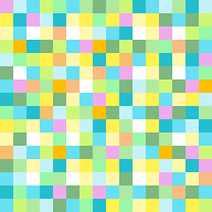 Image showing Abstract colored mosaic for background