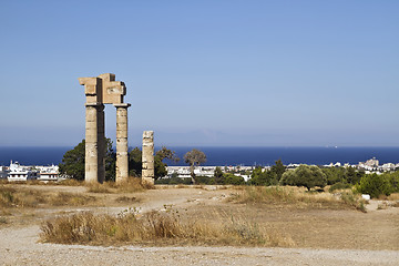 Image showing Acropolis of Rhodes 