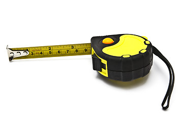 Image showing Yellow tape measure 