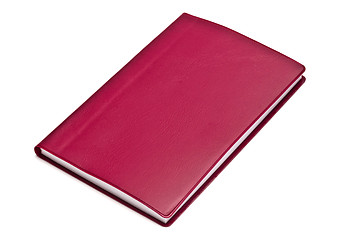 Image showing Red notebook