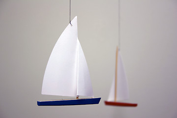 Image showing Sailboat Mobile