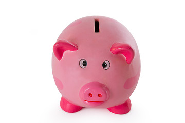 Image showing Pink piggy bank