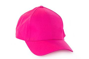 Image showing Pink cap hat