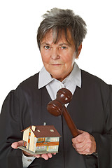 Image showing Female lawyer