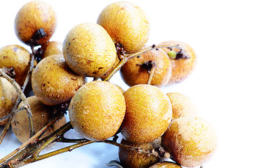 Image showing Longan fruits