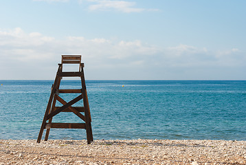 Image showing Lifeguard seat