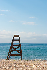 Image showing Lifeguard seat