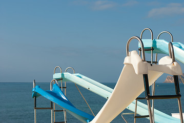 Image showing Beach fun equipment