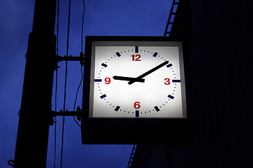 Image showing town clock