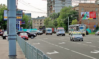 Image showing transport on the road