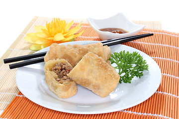 Image showing spring roll