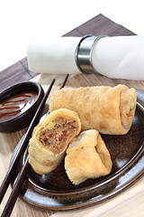 Image showing spring roll