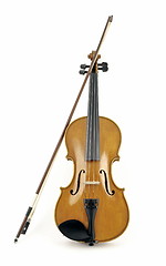 Image showing Isolated italian Violin