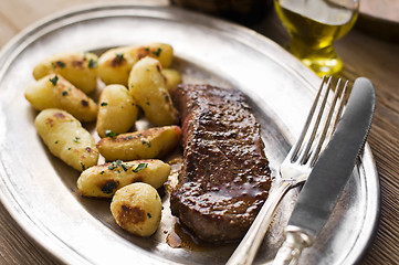 Image showing Beef steak