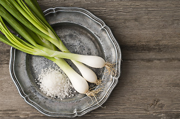 Image showing Spring onion