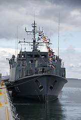Image showing warship