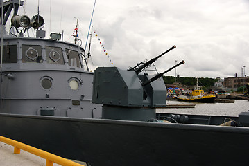 Image showing warship