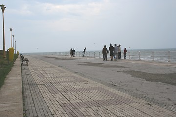 Image showing Outside the casino, Constanta Romania