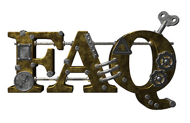 Image showing faq