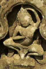 Image showing Khmer carving