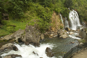 Image showing Waterfall at Sa Pa 