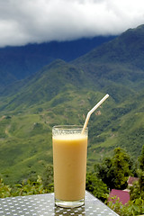 Image showing Mango shake