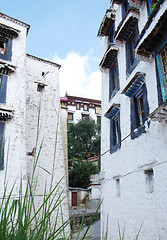 Image showing Tibetan buildings