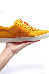 Image showing Orange shoe