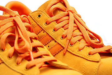 Image showing Orange shoe