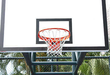 Image showing Basketball hoop 