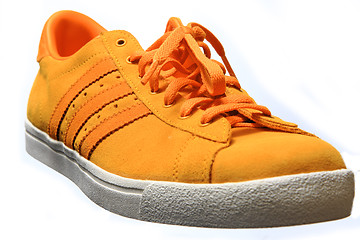 Image showing Orange shoe