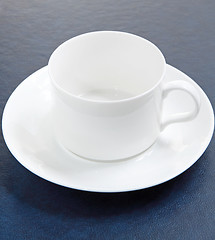 Image showing Perfect white coffee cup