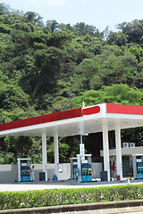 Image showing Gas station